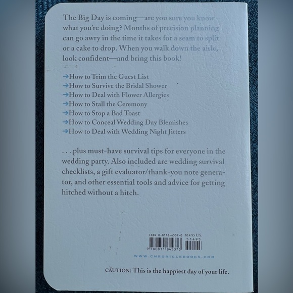 Worst-Case Scenario Survival Handbook: Weddings - Picture 2 of 5